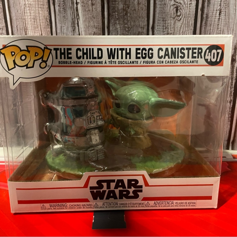 The Kid and egg StarWars Funko Pop